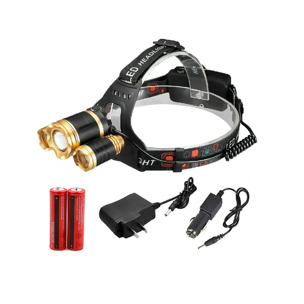 18 Width ATE Pro 25 Length USA 40338 T6 LED Rechargeable Headlamp/Zoom 6 Height 